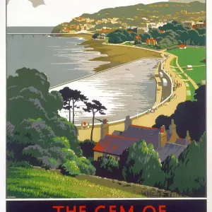 Clevedon Print, 1939 GWR Poster