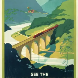 Peak District Rail Print, 1923-1947