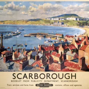 Scarborough Print, 1950 BR Poster