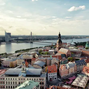 Aerial Photography Jigsaw Puzzle Collection: Latvia