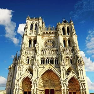 Heritage Sites Metal Print Collection: Amiens Cathedral