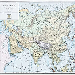 Antique map: Asia