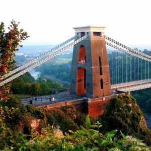 Clifton Suspension Bridge Print: Avon Gorge from Bristol