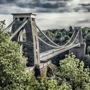 Clifton Suspension Bridge Print - Bristol Landmark
