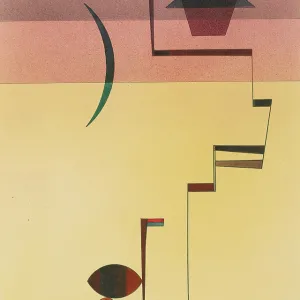 Angular Eckig Print by Wassily Kandinsky Angular Eckig Print by Wassily Kandinsky