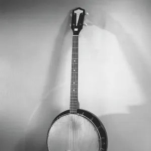 Banjo, (B&W)