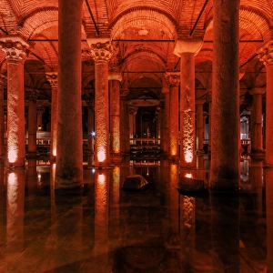 Basilica Cistern Sunken Palace, Istanbul, Turkey