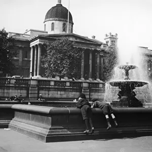 Boys In Trafalgar Square