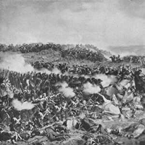 British Charge At Battle Of Waterloo