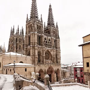Heritage Sites Greetings Card Collection: Burgos Cathedral