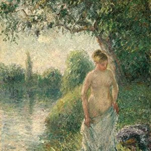 Camille Pissarro, The Bather