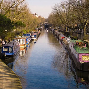 A canal view in Little Venice