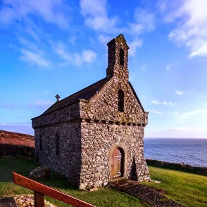 The Chapel of St Non s, St David s, Pembrokeshire