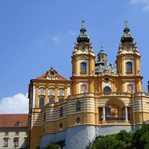 The church of Melk abbey, Austria