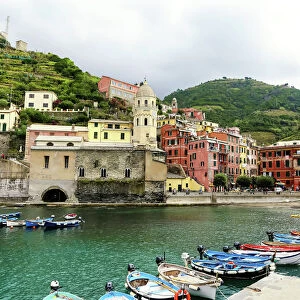 Cinque Terre coastline villages, La Spezia, Italy