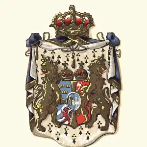 Coat of Arms of Sweden and Norway, 1898