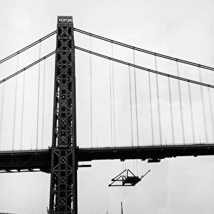 Construction Of Lower Level On George Washington Bridge