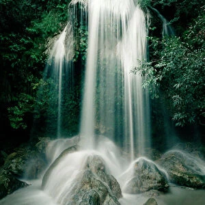 Cuba, Pinar del Rio, waterfall