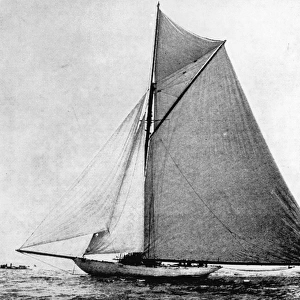 Defender, victorious United States defender of the tenth Americas Cup in 1895