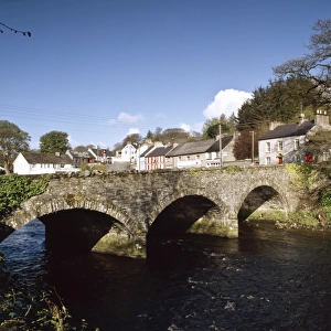 Donegal, Rathmelton, With Bridge Over Leenan River