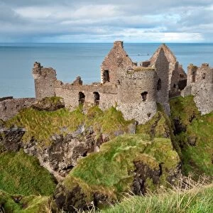 Dunluce Castle ruins, county Antrim, Northern Ireland