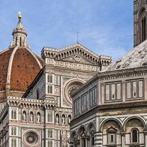 The Duomo and Baptistery of St. John in Florence