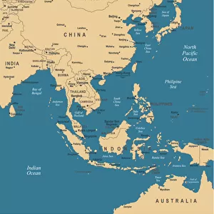East Asia Map