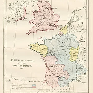 England and France treaty of Bretigny 1360