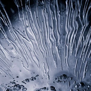 Extreme Close up of Ice
