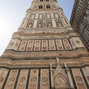 Facade of the Basilica di Santa Maria del Fiore (Basilica of Saint Mary of the Flower), the main church of Florence, Italy