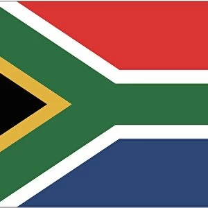 Flag of South Africa Illustration