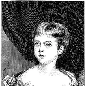 The future Queen Victoria, aged 10