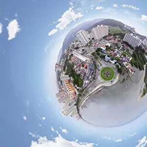 George Town, Penang in 360 View