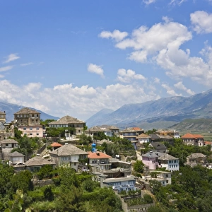 Gjirokastra in the mountain