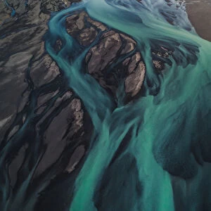 Glacial flows, Iceland