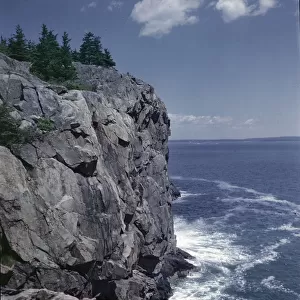 Great Head Cliff At Acadia National Park, Maine