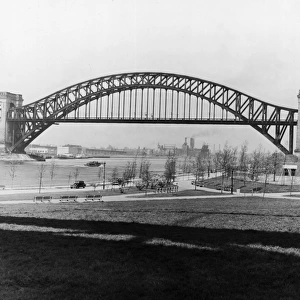 Hell Gate Bridge In Queens