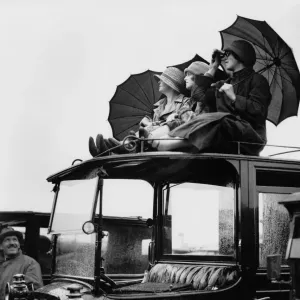 Epsom Derby Spectators Print, 27th May 1925 Epsom Derby Spectators Print, 27th May 1925