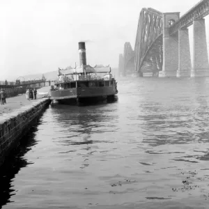 Forth Railway Bridge Print circa 1925