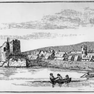 Carrickfergus Print circa 1680 Carrickfergus Print circa 1680