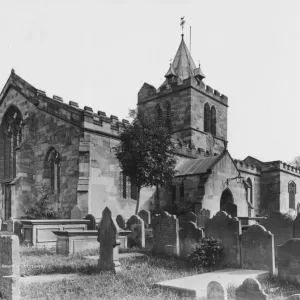 Hawarden Church Exterior Print Hawarden Church Exterior Print