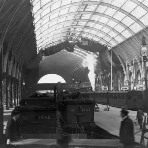 Kings Cross Station Steam Train Print
