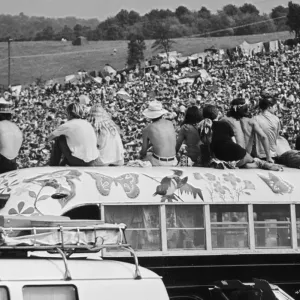 Woodstock Hippy Bus Print Woodstock Hippy Bus Print