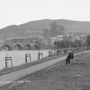 Builth Wells Print, circa 1910 Builth Wells Print, circa 1910