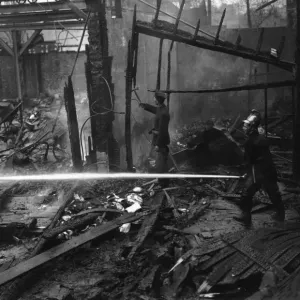 Studio Fire Print: Wembley Blaze, 1929 Studio Fire Print: Wembley Blaze, 1929