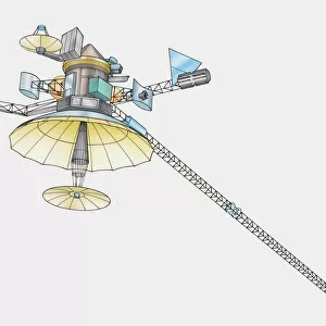 Illustration of Galileo Probe