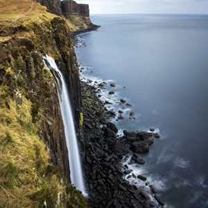 Kilt Rock and Mealt Falls in Isle of Skye