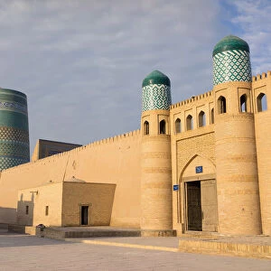 Kuhna Ark fortress and Kalta Minor Minaret, Khiva