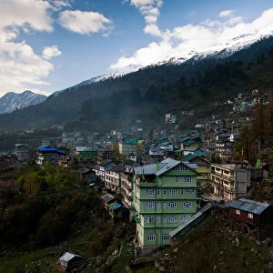 Lachung village in morning