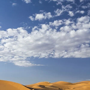 Landscape of dunes in Erg Chebbi, Sahara, Morocco